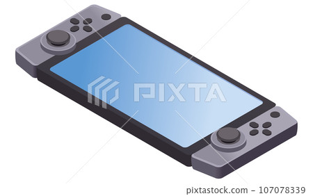 Image illustration of a mobile game console 107078339