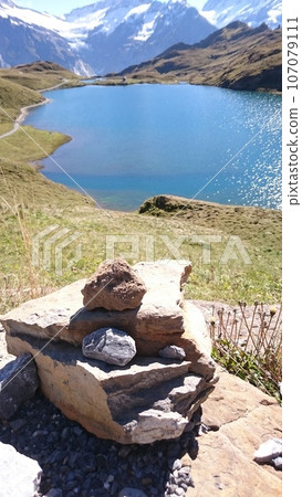 Bachalp Lake in Grindelwald, Switzerland 107079111