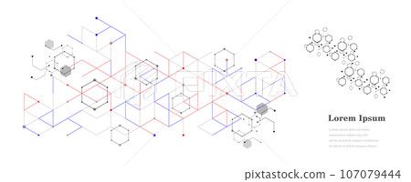 geometry abstract hexagon science background transparent geometry abstract hexagon science background transparent 107079444