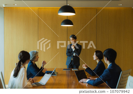 Business scene Business scene 107079942