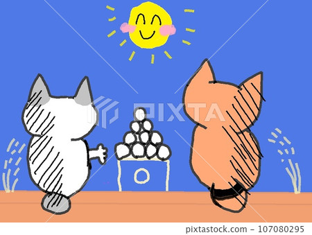 大眼貓賞月 大眼貓賞月 107080295