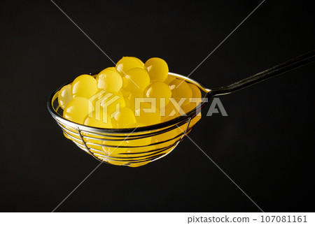 yellow jelly balls yellow jelly balls 107081161
