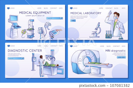 Medical Diagnostic Landing Pages 107081382