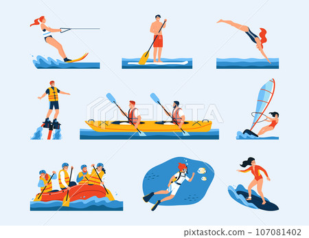 Flat Water Sport Set Flat Water Sport Set 107081402