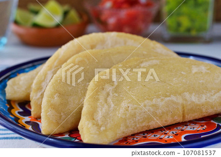 Mexican Quesadilla Frita 107081537