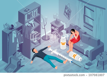 Addiction Isometric Concept 107081807