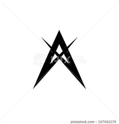 letter a logo vektor illustration design letter a logo vektor illustration design 107082270