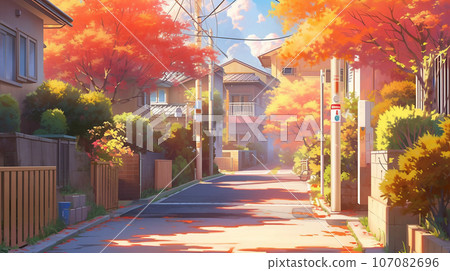 住宅區的風景 住宅區的風景 107082696