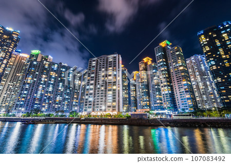Busan Haeundae skyscrapers Busan Haeundae skyscrapers 107083492