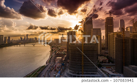 Landscape in guangzhou city ,China Landscape in guangzhou city ,China 107083941
