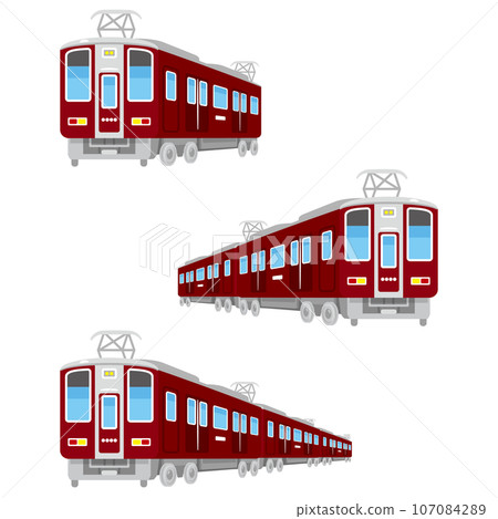 Train engine diagonal 107084289