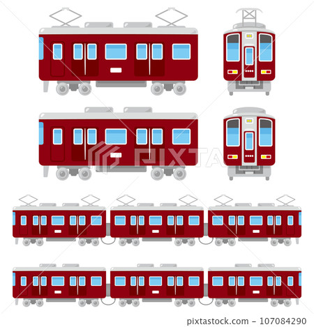 Train engine set Train engine set 107084290