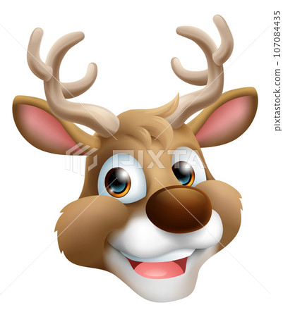 Santa Claus Father Christmas Reindeer Cartoon Santa Claus Father Christmas Reindeer Cartoon 107084435