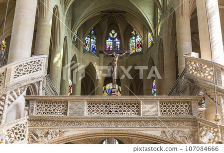 Saint Etienne du mont church, Paris, France 107084666