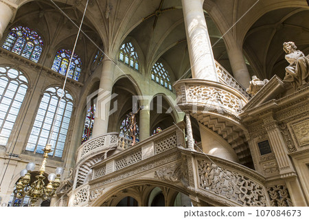 Saint Etienne du mont church, Paris, France 107084673