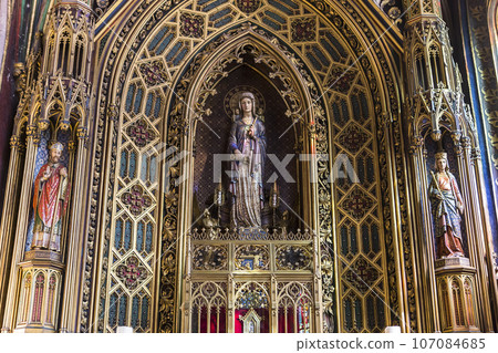 Saint Etienne du mont church, Paris, France 107084685