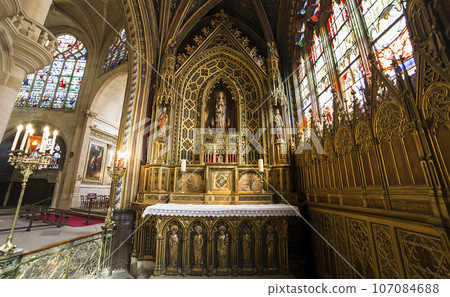 Saint Etienne du mont church, Paris, France Saint Etienne du mont church, Paris, France 107084688