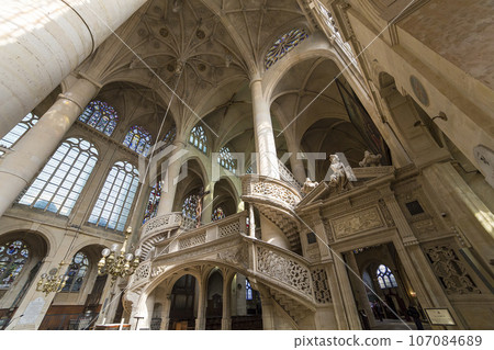 Saint Etienne du mont church, Paris, France Saint Etienne du mont church, Paris, France 107084689