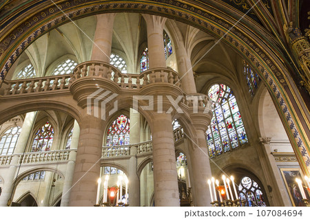 Saint Etienne du mont church, Paris, France 107084694