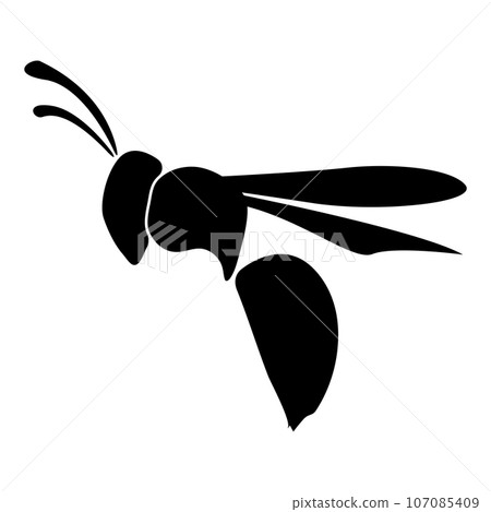 vector wasp logo icon template design vector wasp logo icon template design 107085409