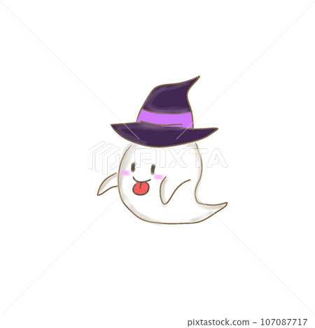 萬聖節可愛鬼插畫 107087717