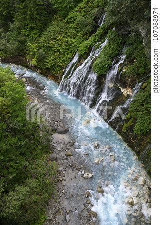 "Whitebeard Falls" in Biei, Hokkaido "Whitebeard Falls" in Biei, Hokkaido 107088974