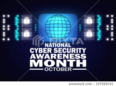 National cyber security awareness month observed on every october National cyber security awareness month observed on every october 107089242