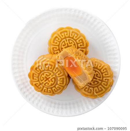 中秋節 月餅 節日 去背 Mid-Autumn Festival Moon cake げっぺい 107090095