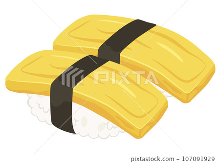 Sushi_Nigiri sushi_Egg Sushi_Nigiri sushi_Egg 107091929