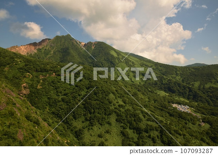 Asahidake in sunny summer, Tochigi Asahidake in sunny summer, Tochigi 107093287