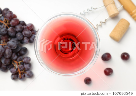 Gourmet concept, delicious alcohol drink concept - wine 107093549