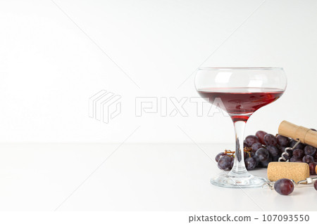 Gourmet concept, delicious alcohol drink concept - wine Gourmet concept, delicious alcohol drink concept - wine 107093550