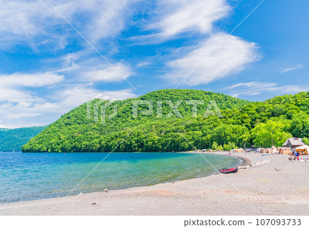 (Hokkaido) Morap Campsite on the shore of Lake Shikotsu 107093733