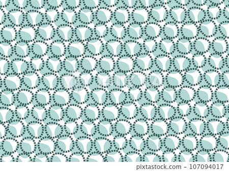 Green circle geometric random pattern vector decoration minimal background Green circle geometric random pattern vector decoration minimal background 107094017