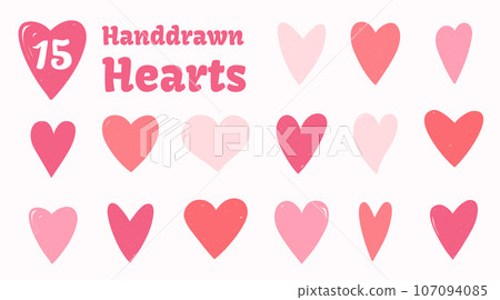 Pink Hearts Pink Hearts 107094085