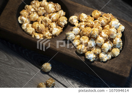 Chocolate chip and toffee chip cookies. 107094614