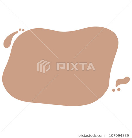 Text box with brown color 107094889