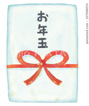 New Year's gift simple New Year's gift simple 107096054