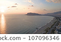 Aerial scenic view at Alanya city  107096346