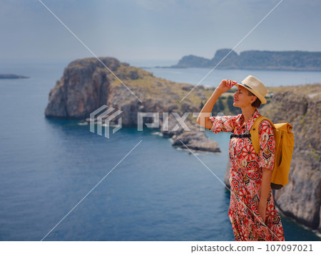 Travel to Greece, Mediterranean islands outside tourist season 107097021