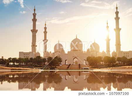 Sheikh Zayed Mosque in Abu Dhabi Sheikh Zayed Mosque in Abu Dhabi 107097100