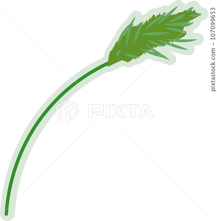 一隻可愛的貓的插圖 一隻可愛的貓的插圖 107099653