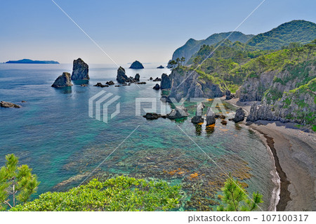 [青海島自然研究路線] 山口縣長門市仙崎靜浦 107100317