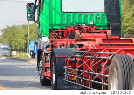 Trailer truck image Trailer truck image 107101837