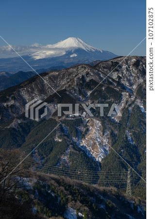 Mt. Fuji seen from Oyama Mt. Fuji seen from Oyama 107102875