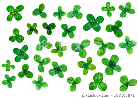 三葉草圖材料 107103871