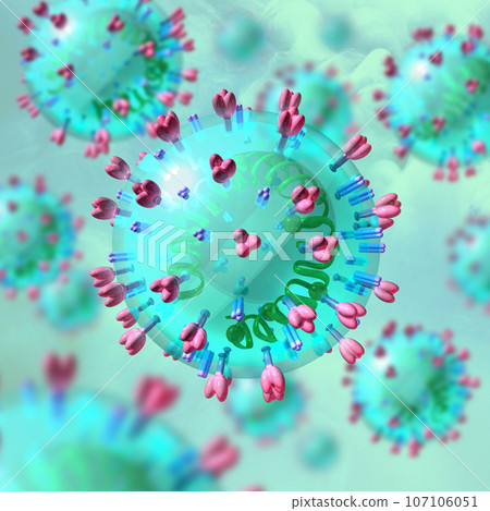 3DCG "Corona virus" 3DCG "Corona virus" 107106051