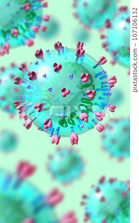 3DCG "Corona virus" 3DCG "Corona virus" 107106132