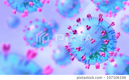 3DCG“冠狀病毒” 107106198