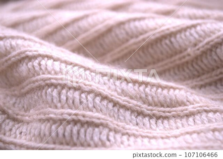 Knit material texture in gentle colors Knit material texture in gentle colors 107106466